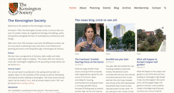 Desktop Screenshot of kensingtonsociety.org